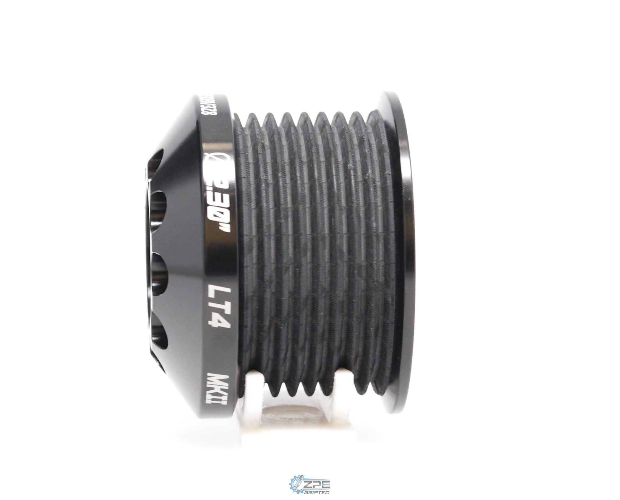 2.30" 8 Rib ZPE GripTec® 2pc MKII LT4 L3V Black Pulley Only